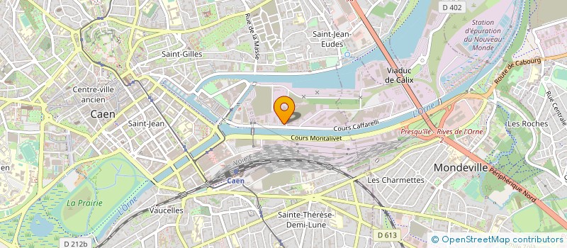localisation de l'entreprise SARL PAULINE à CAEN
