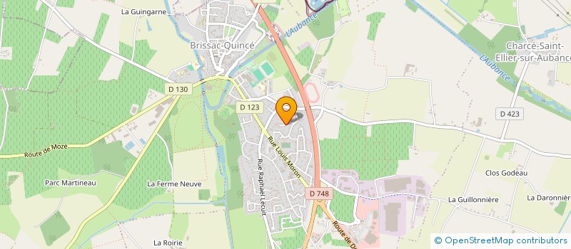 localisation de l'entreprise SARL PAULINE DACHICOURT  GENNES-VAL-DE-LOIRE