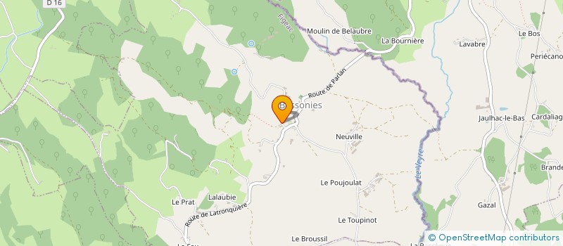 localisation de l'entreprise SARL PAVEL EVASION à GORSES