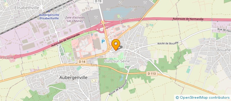 localisation de l'entreprise SARL PAVICHAO à FLINS-SUR-SEINE