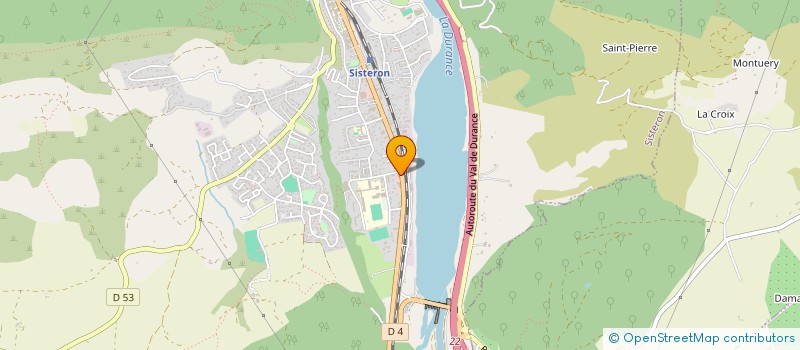 localisation de l'entreprise SARL PAYAN VOYAGES  SISTERON