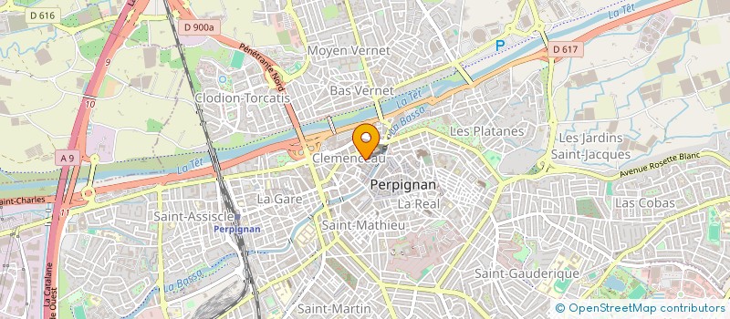 localisation de l'entreprise SARL PAYRE-JOFFRE  PERPIGNAN