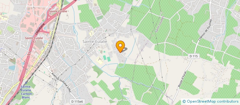localisation de l'entreprise SARL PAYS à SAINTE-EULALIE
