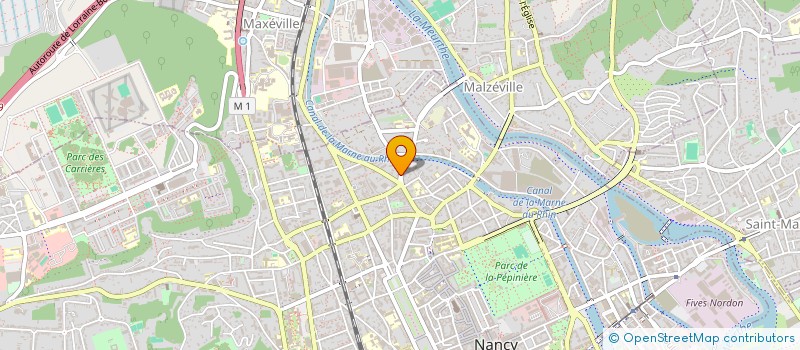 localisation de l'entreprise SARL PB ALSACE  NANCY