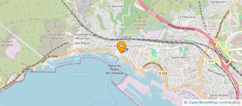 localisation de l'entreprise SARL PBC à MARSEILLE