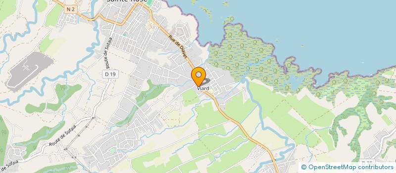 localisation de l'entreprise SARL PBND  SAINTE-ROSE