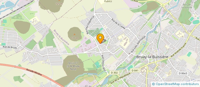 localisation de l'entreprise SARL PBS à BRUAY-LA-BUISSIERE