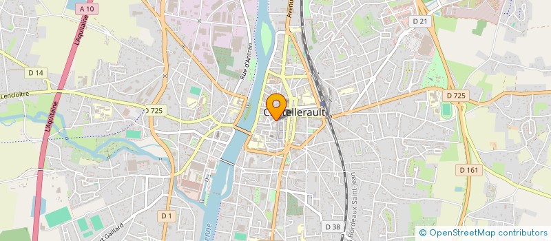 localisation de l'entreprise SARL PBS à CHATELLERAULT