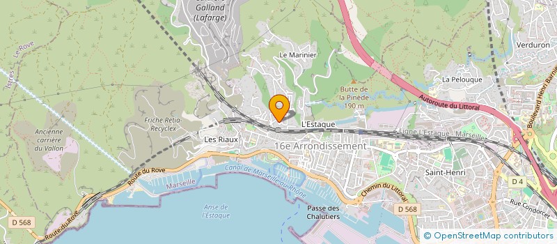 localisation de l'entreprise SARL PC-LOONING à MARSEILLE