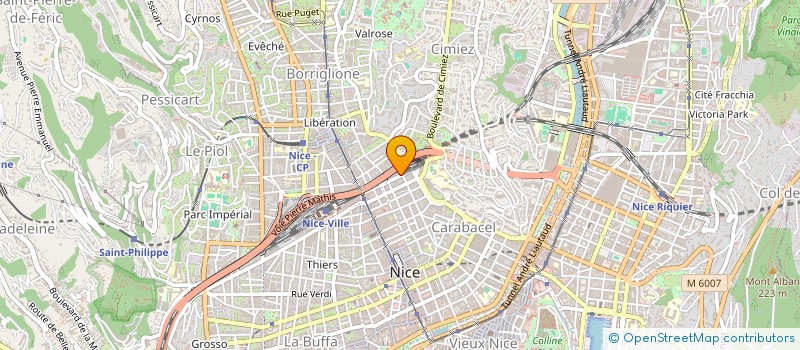 localisation de l'entreprise SARL PCB  NICE