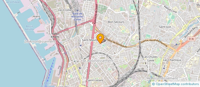 localisation de l'entreprise SARL PCEM à MARSEILLE