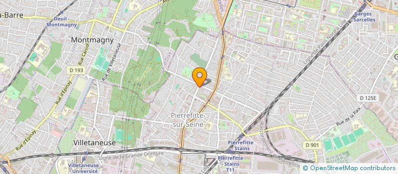 localisation de l'entreprise SARL PCM à PIERREFITTE-SUR-SEINE