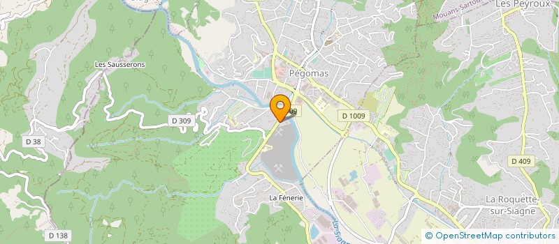 localisation de l'entreprise SARL PCSD à PEGOMAS