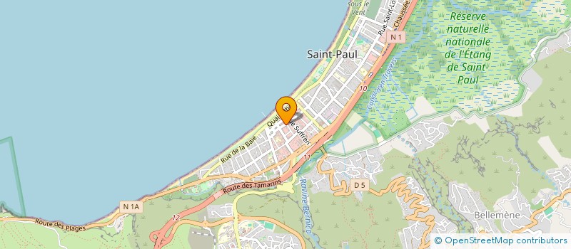 localisation de l'entreprise SARL PDU SUPPLY CHAIN  SAINT-PAUL