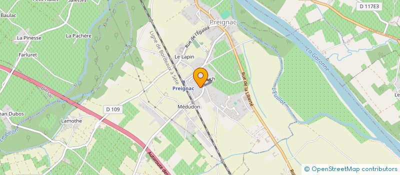 localisation de l'entreprise SARL PECHAMBERT  PREIGNAC