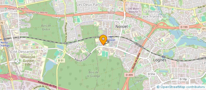 localisation de l'entreprise SARL PECHERIE SERVICES à NOISIEL
