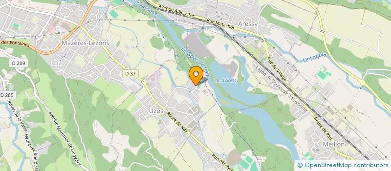 localisation de l'entreprise SARL PEDEBOY PERE ET FILS  UZOS