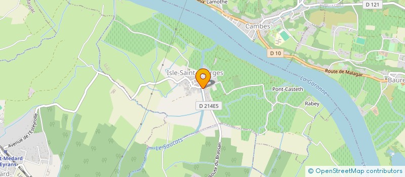 localisation de l'entreprise SARL PEDEMAY  AYGUEMORTE-LES-GRAVES