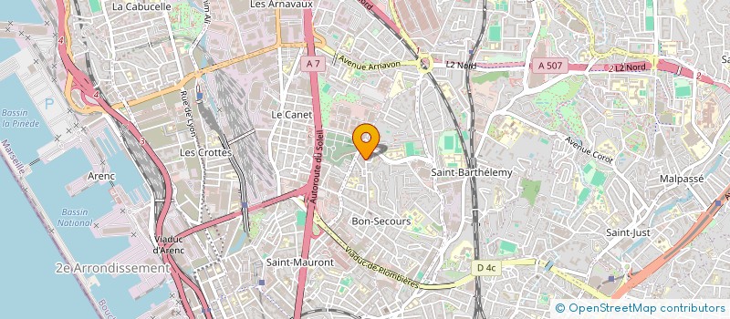 localisation de l'entreprise SARL PEDRAJA à MARSEILLE
