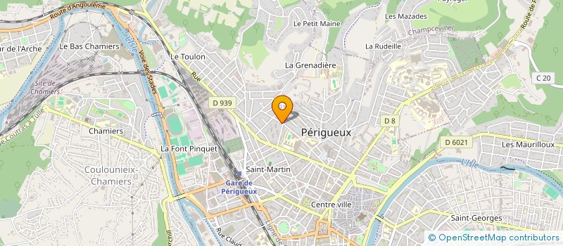 localisation de l'entreprise SARL PEDRO à PERIGUEUX