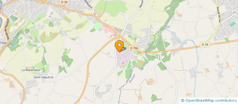 localisation de l'entreprise SARL PEDROSA à ERQUY