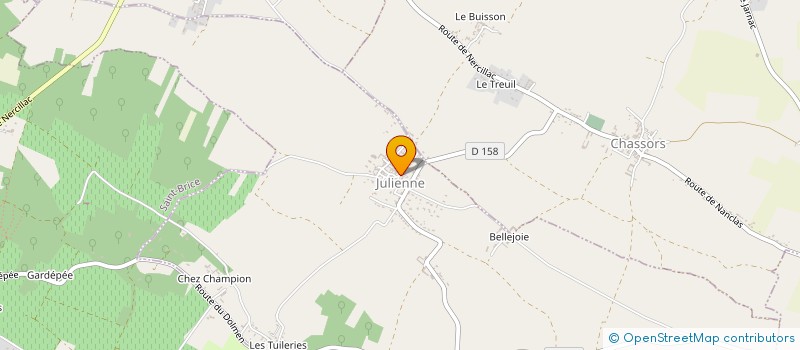 localisation de l'entreprise SARL PEGASE  CHASSORS