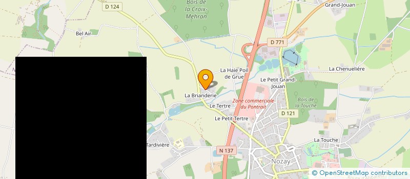 localisation de l'entreprise SARL PEINTURE ATLANTIQUE à NOZAY