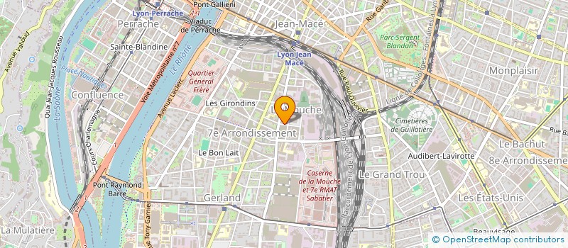 localisation de l'entreprise SARL PEINTURE PRO  LYON