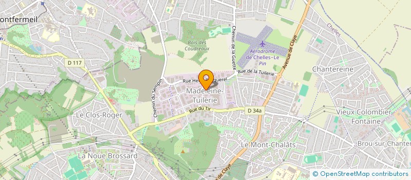 localisation de l'entreprise SARL PEINY  CHELLES