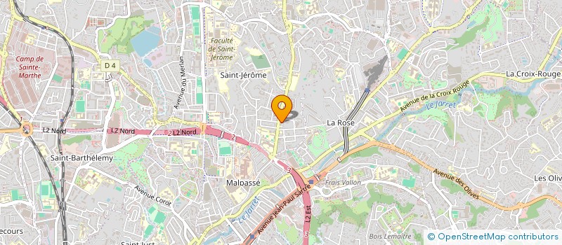localisation de l'entreprise SARL PELABON à MARSEILLE