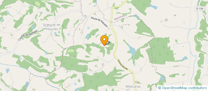 localisation de l'entreprise SARL PELLEGRINI FRERES  MASCARAS