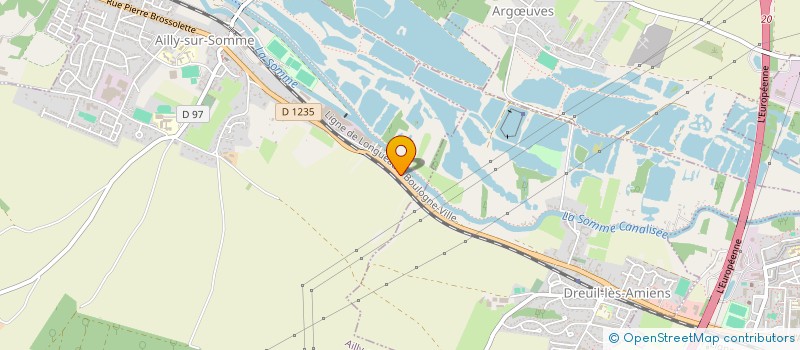 localisation de l'entreprise SARL PELLETIER  AILLY-SUR-SOMME