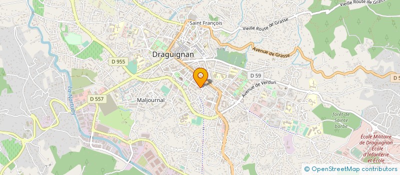 localisation de l'entreprise SARL PENERANDA à DRAGUIGNAN
