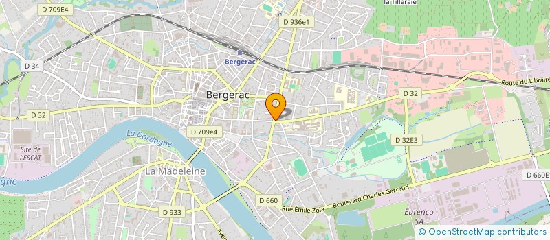 localisation de l'entreprise SARL PENKINVEST à BERGERAC