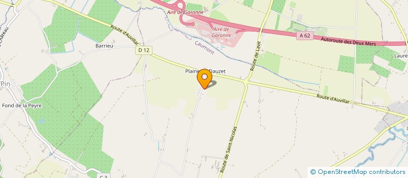 localisation de l'entreprise SARL PENOT-CLAVEL à CAUMONT