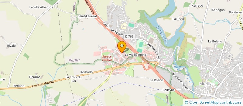 localisation de l'entreprise SARL PENSEE SANTE à MUZILLAC