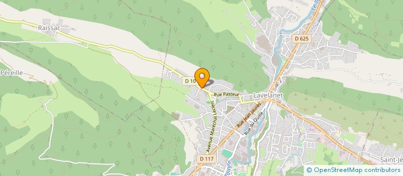 localisation de l'entreprise SARL PENTAGON FRANCE à PAMIERS