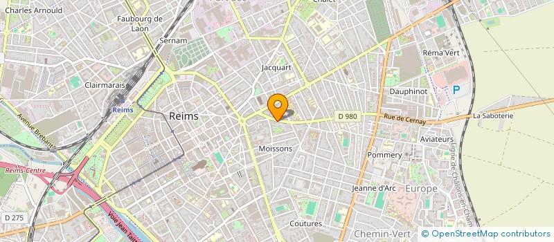 localisation de l'entreprise SARL PEP POPELER DIFFUSION à REIMS