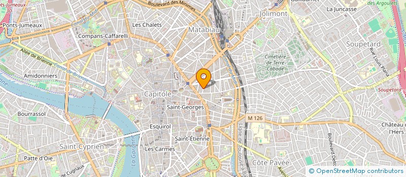 localisation de l'entreprise SARL PEPERE  TOULOUSE