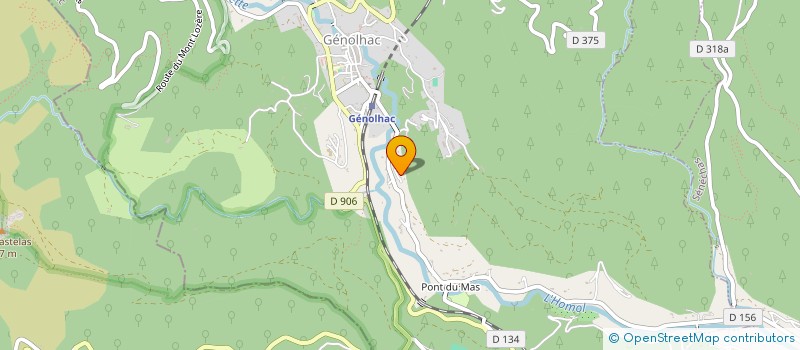 localisation de l'entreprise SARL PEPIN à GENOLHAC