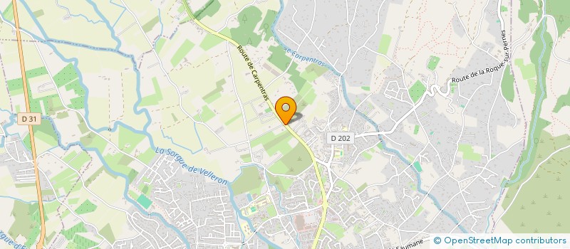 localisation de l'entreprise SARL PEPINIERE DU CHENE VERT à L'ISLE-SUR-LA-SORGUE