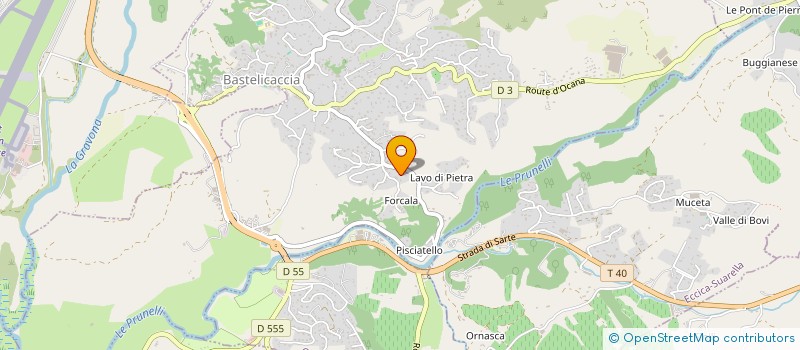 localisation de l'entreprise SARL PEPINIERE VINCIGUERRA à BASTELICACCIA