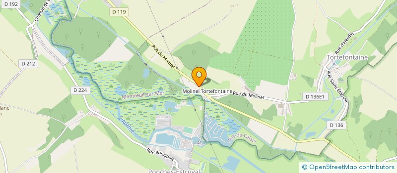 localisation de l'entreprise SARL PEPINIERES DE TORTEFONTAINE  TORTEFONTAINE