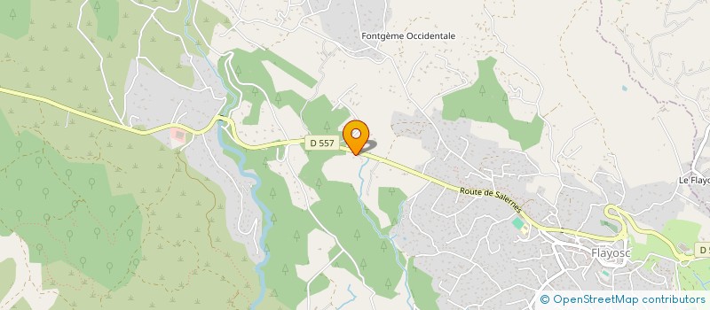 localisation de l'entreprise SARL PEPINIERES DU FLAYOSQUET à FLAYOSC