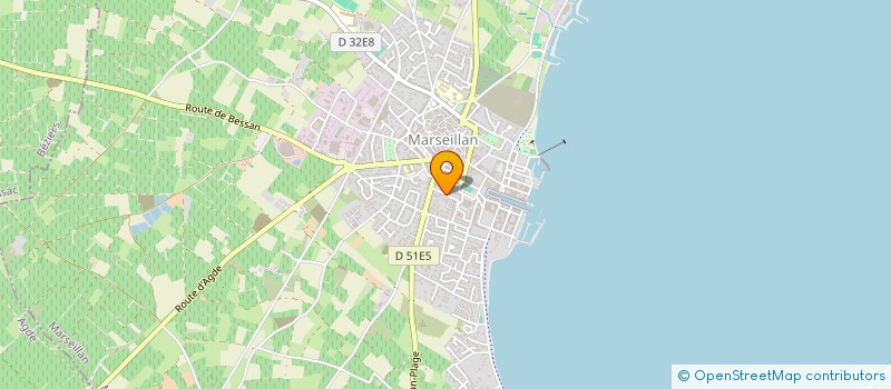 localisation de l'entreprise SARL PEPPER à MARSEILLAN