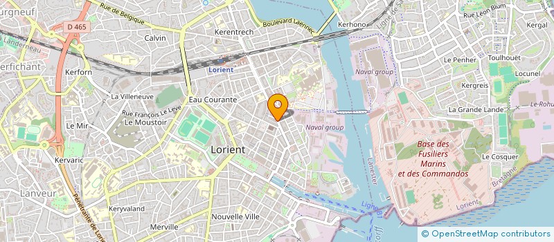 localisation de l'entreprise SARL PEPPONE  LORIENT