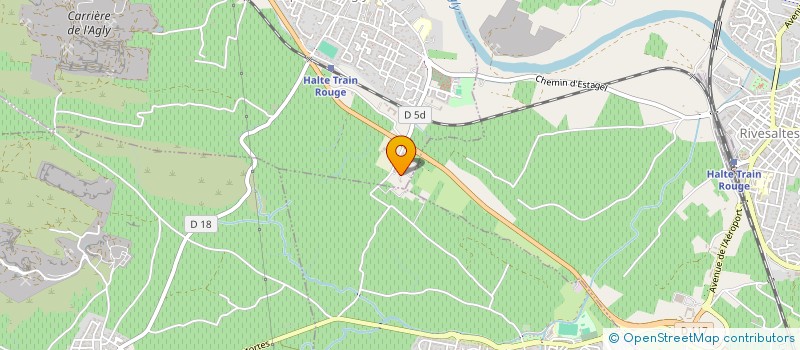 localisation de l'entreprise SARL PERALES FILS  ESPIRA DE L'AGLY