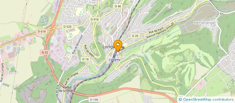 localisation de l'entreprise SARL PERBAL à LONGWY