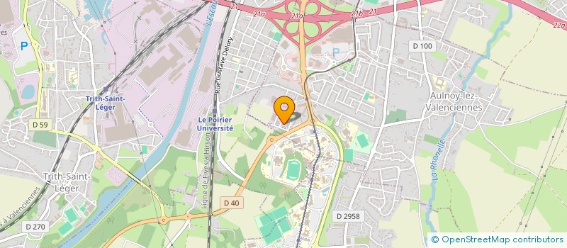 localisation de l'entreprise SARL PERCEVAL EQUIPEMENT  AULNOY-LEZ-VALENCIENNES