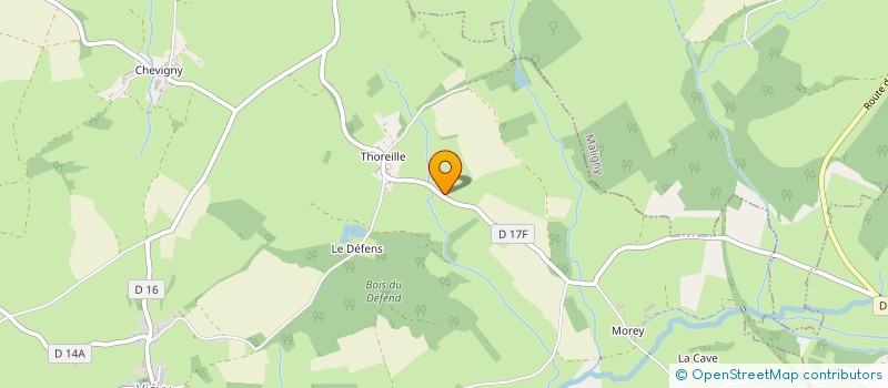 localisation de l'entreprise SARL PEREIRA à ARNAY-LE-DUC